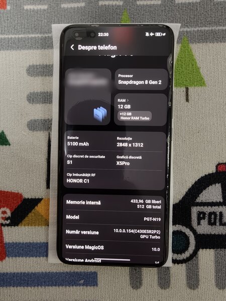 Honor Magic 5 Pro Albastru